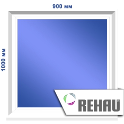 Глухе вікно, 900 х 1000 мм