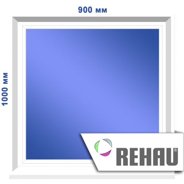 Глухе вікно, 900 х 1000 мм